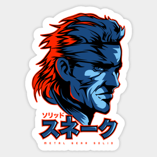 297 Solid Snake Sticker